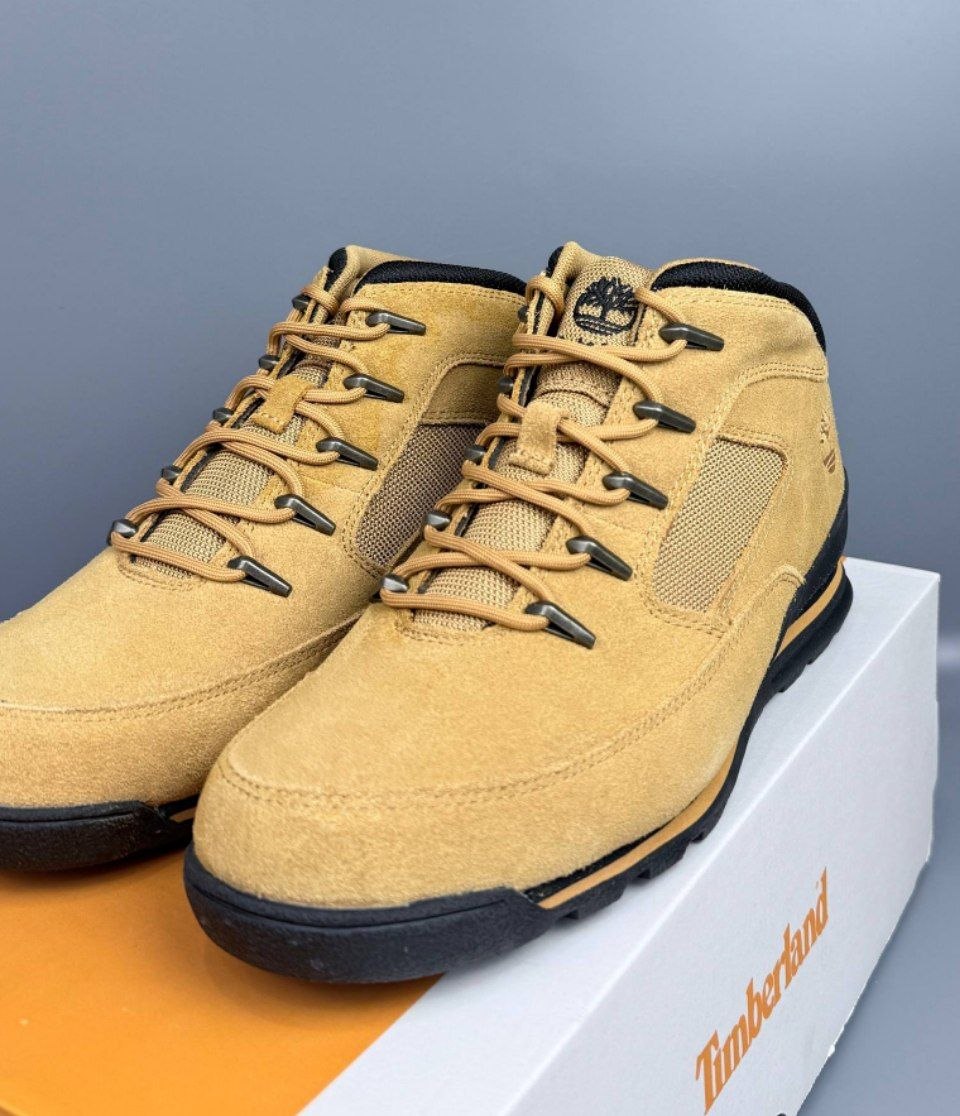 Ботинки Timberland Euro Rock Mid Boot 'wheat suede'