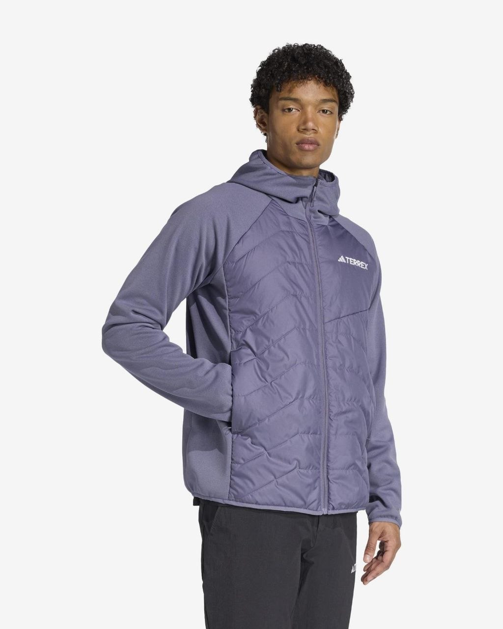 Флисовая куртка / гибрид adidas Terrex Multi CLIMAWARM Insulated Hybrid Hooded Jacket