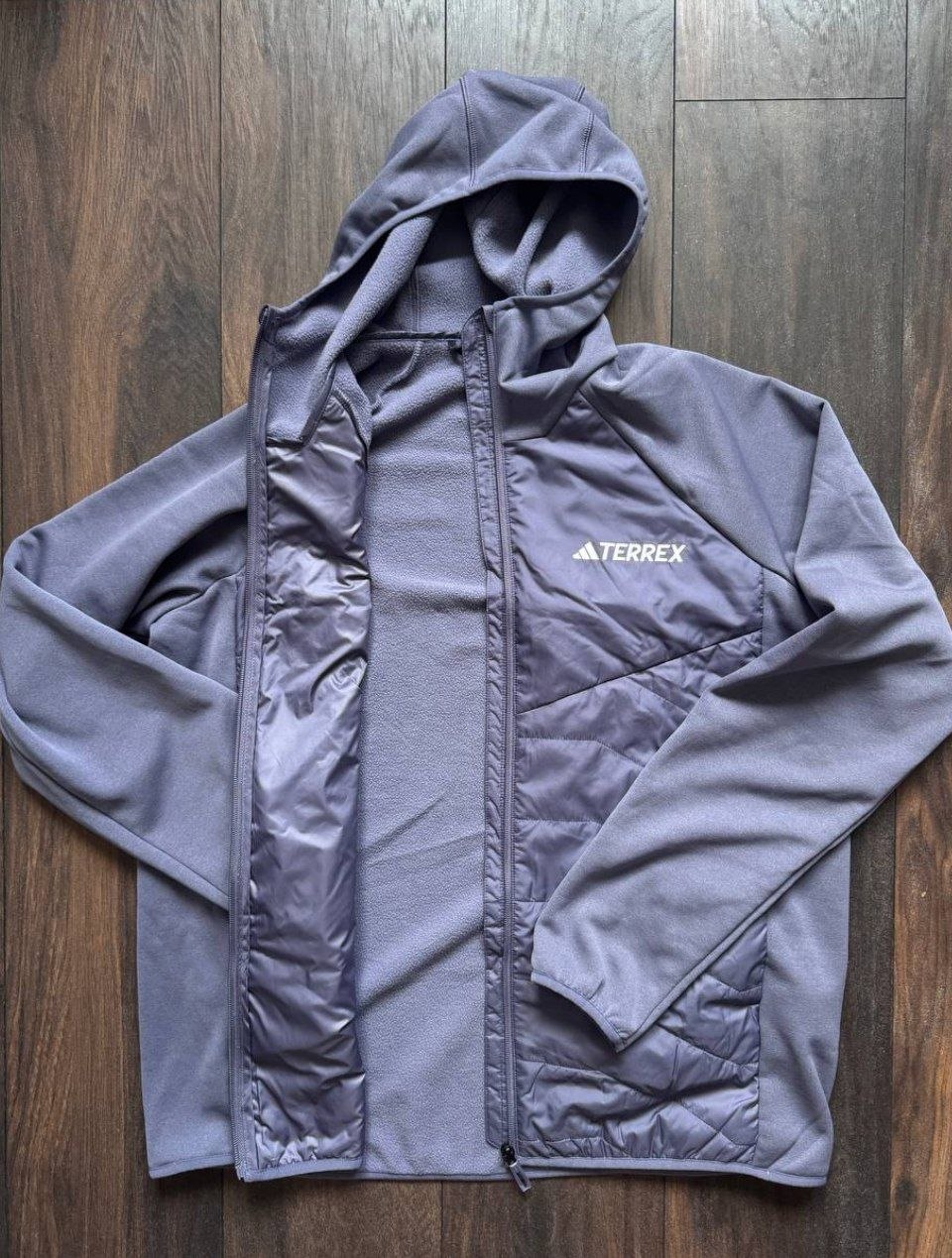 Флисовая куртка / гибрид adidas Terrex Multi CLIMAWARM Insulated Hybrid Hooded Jacket