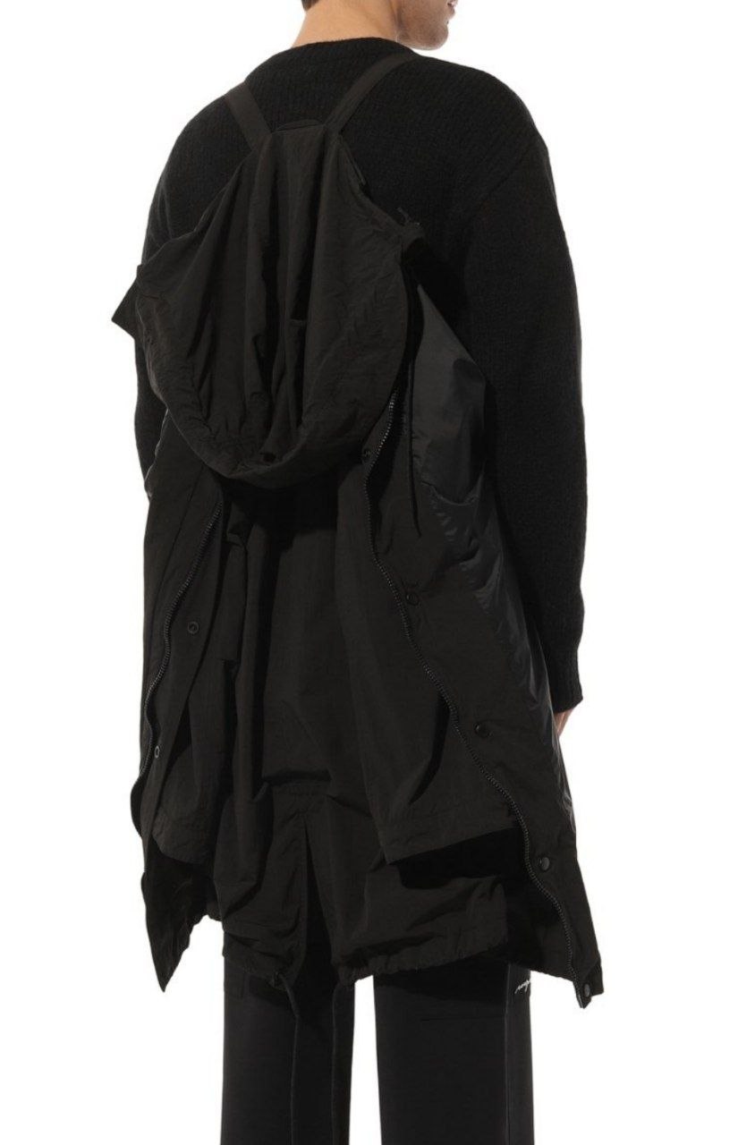 Плащ куртка Hugo Boss Max2421 Black Cloak
