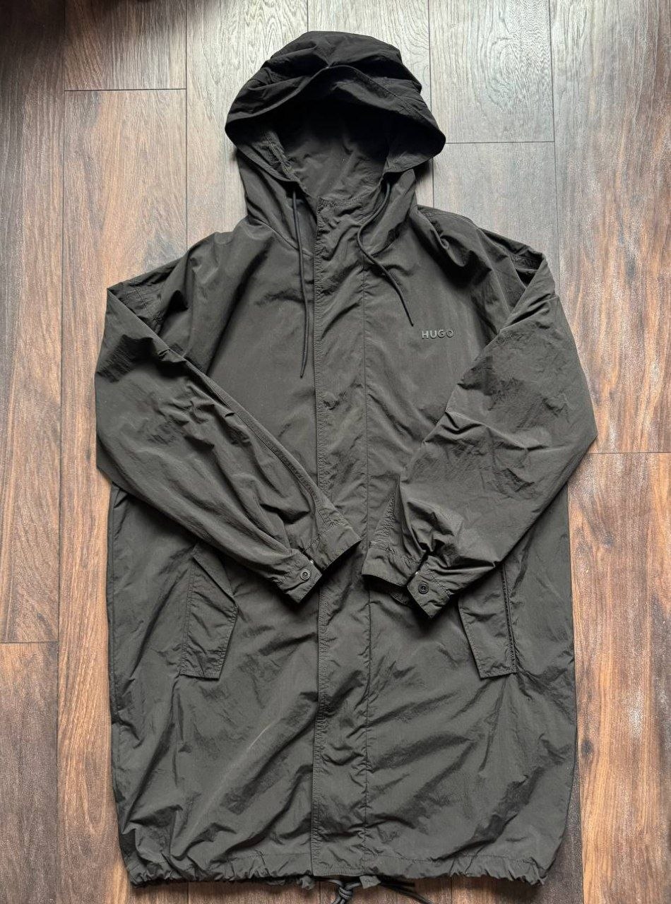 Плащ куртка Hugo Boss Max2421 Black Cloak