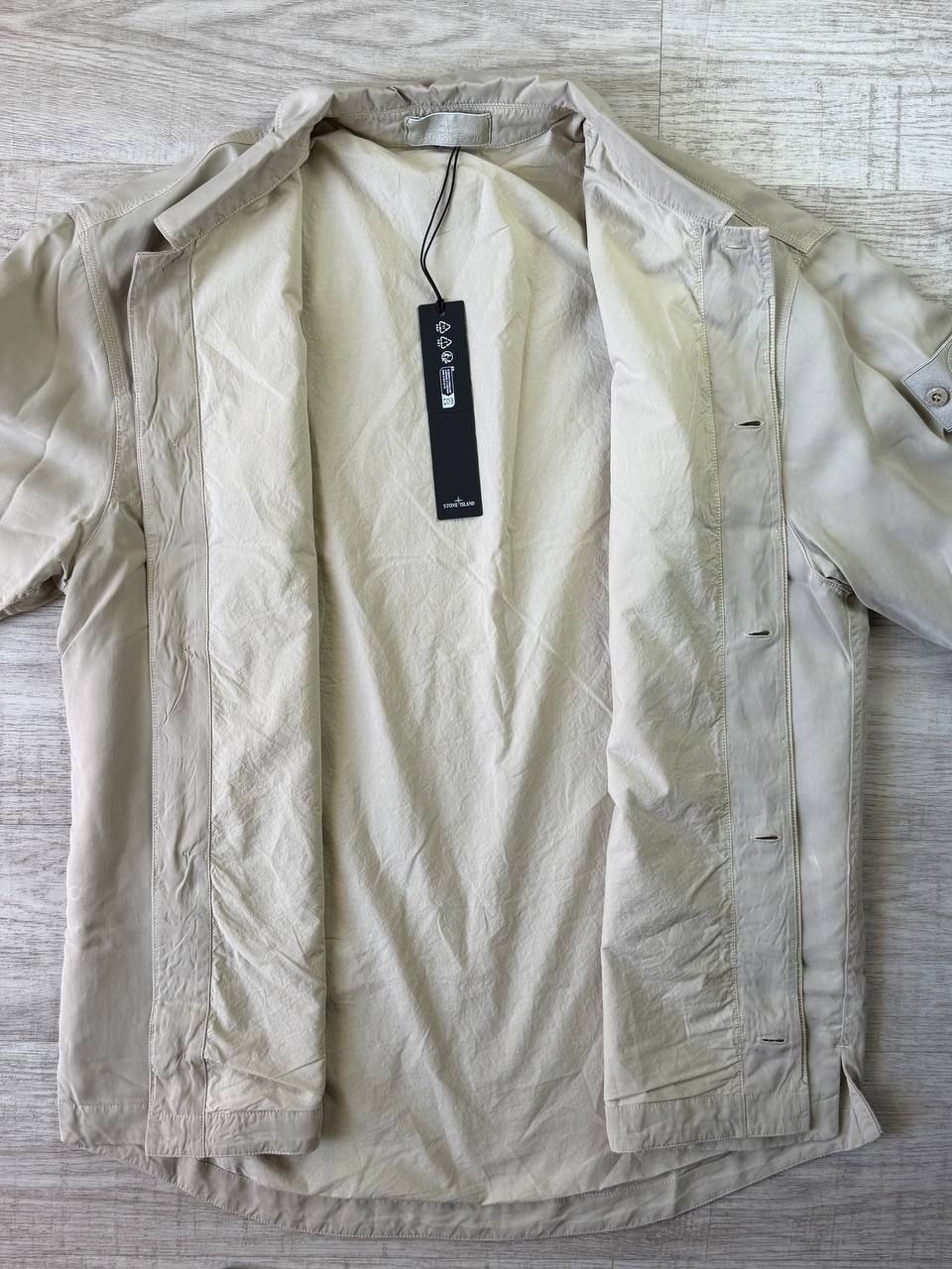 Овершот / куртка Stone Island Ghost Pieces Cupro Satin Overshirt