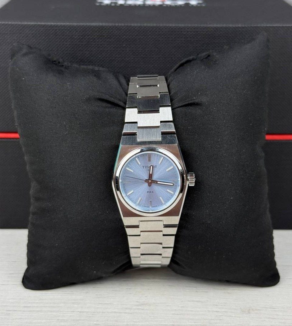 Женские часы Tissot PRX 25mm Ice Blue Watch