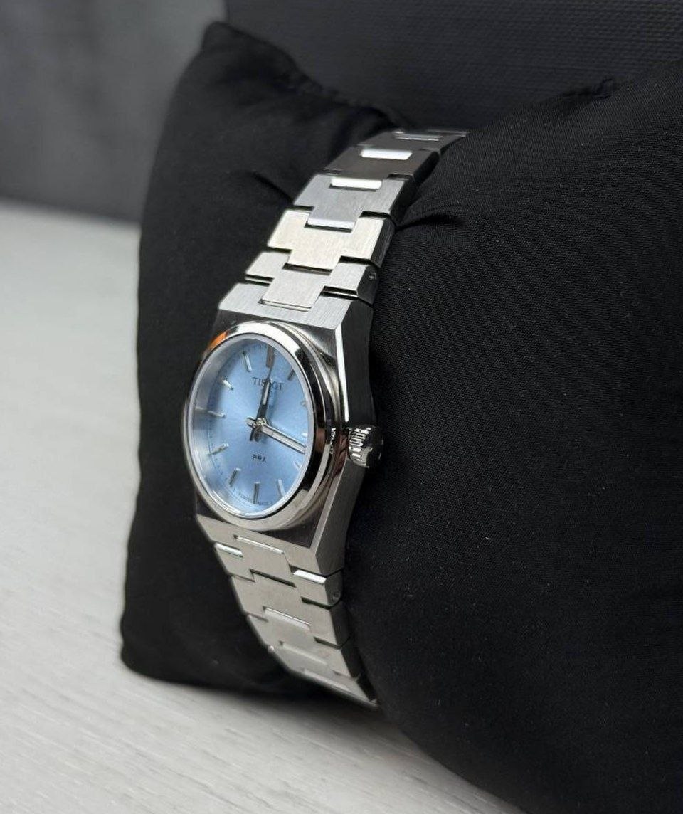 Женские часы Tissot PRX 25mm Ice Blue Watch