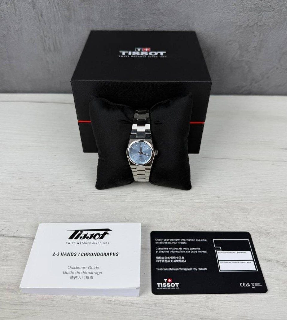 Женские часы Tissot PRX 25mm Ice Blue Watch