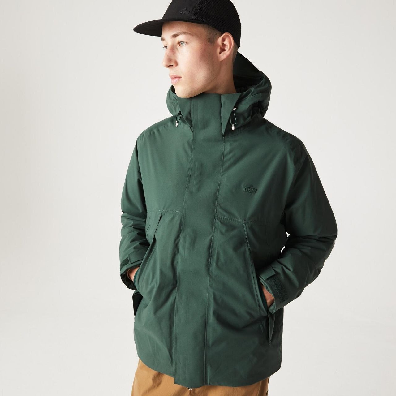 Куртка Lacoste Water Resistant Quilted Parka