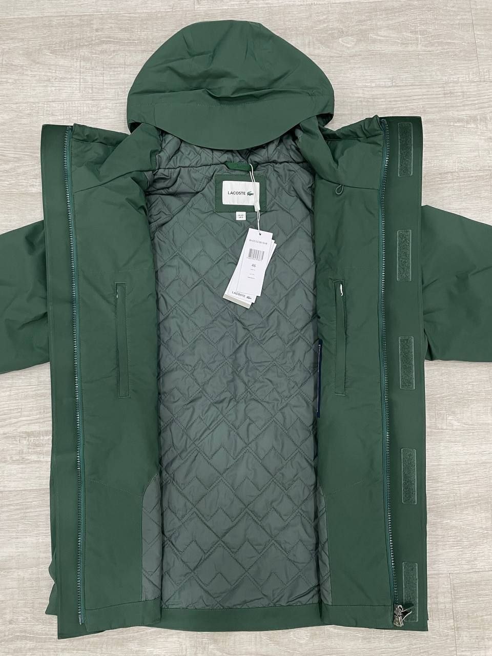 Куртка Lacoste Water Resistant Quilted Parka