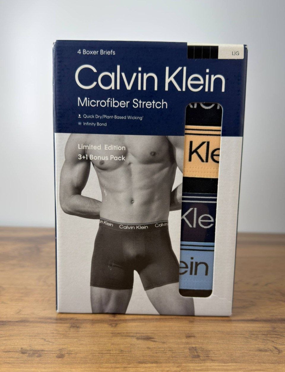 Боксеры Calvin Klein Microfiber Stretch 4 Pack Boxer Briefs