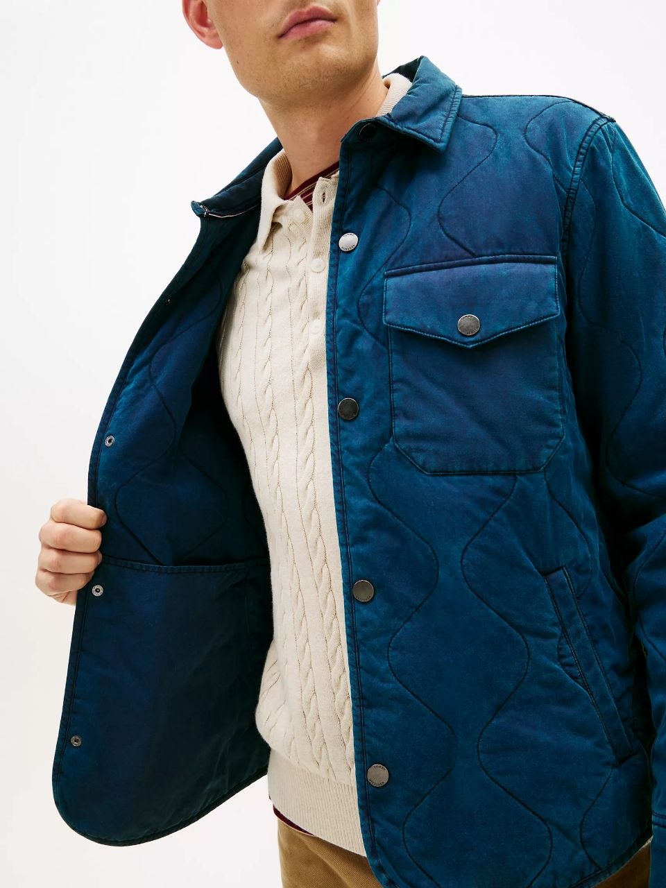 Куртка Tommy Hilfiger Garment Dyed Lightweight Quilted Jacket