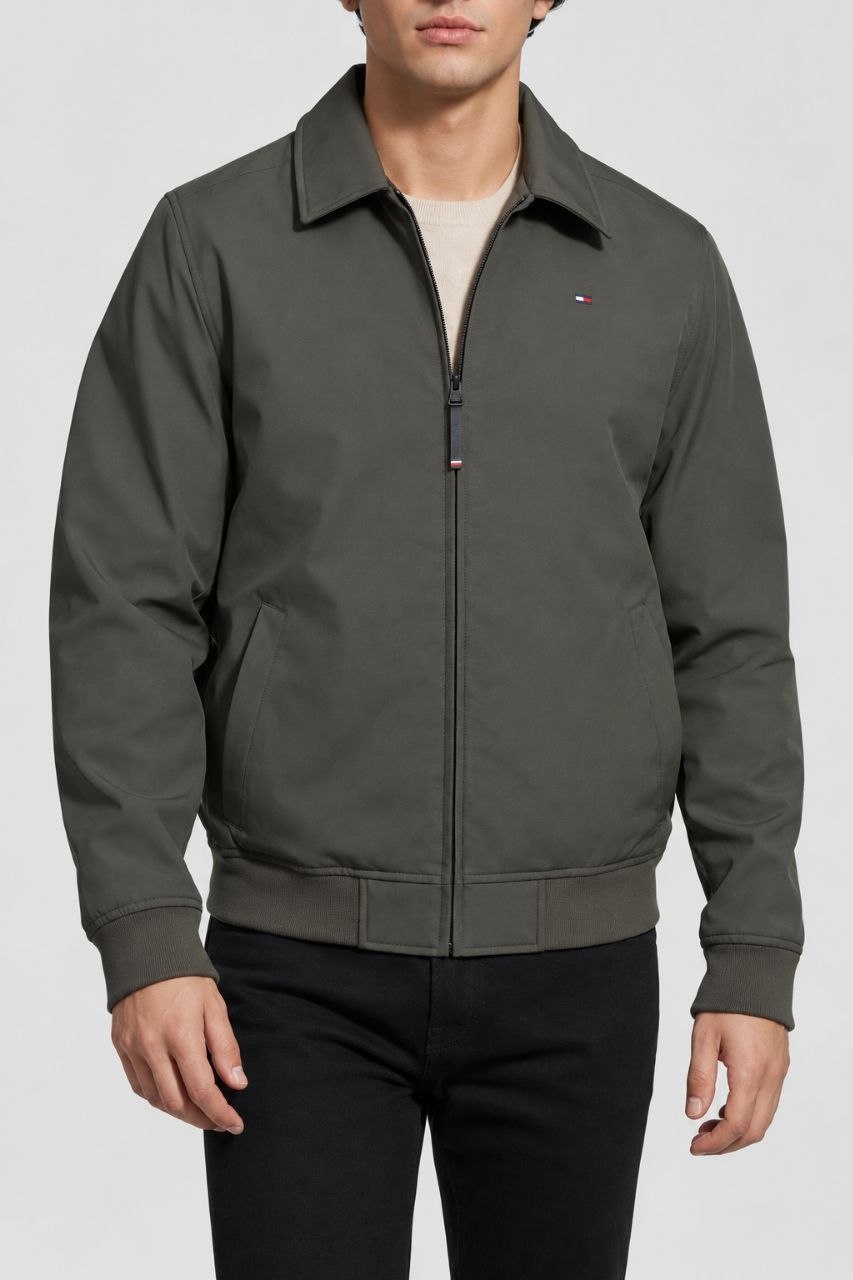 Бомбер куртка Tommy Hilfiger Lightweight Water Resistant Varsity Bomber Jacket