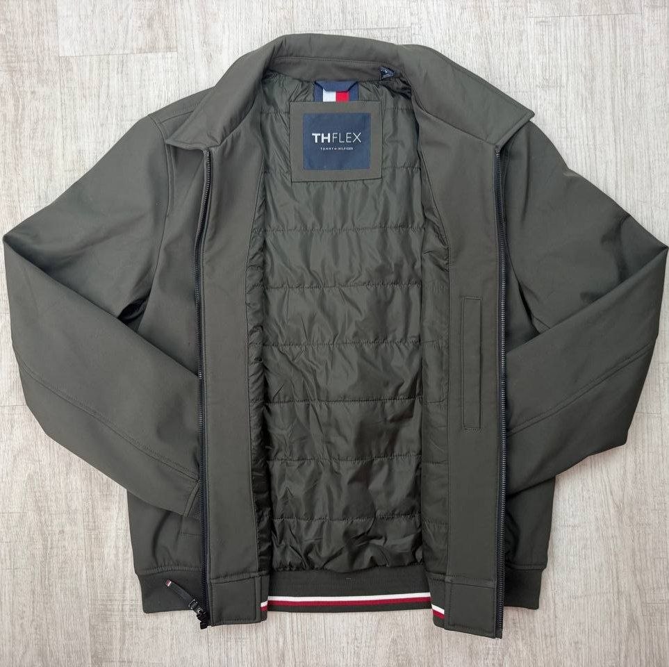 Бомбер куртка Tommy Hilfiger Lightweight Water Resistant Varsity Bomber Jacket