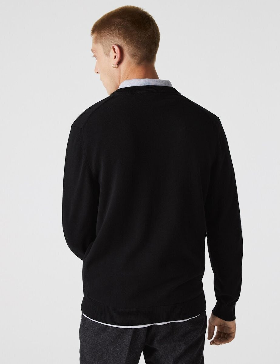 Джемпер Lacoste V Neck Organic Cotton Sweater