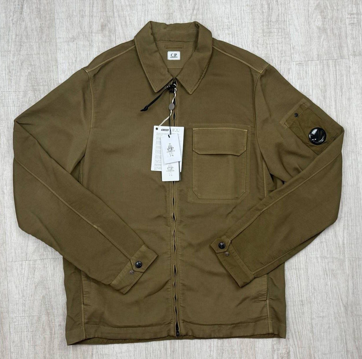Куртка - овершот C.P. Company Nylon Double Weave Zipped Overshirt