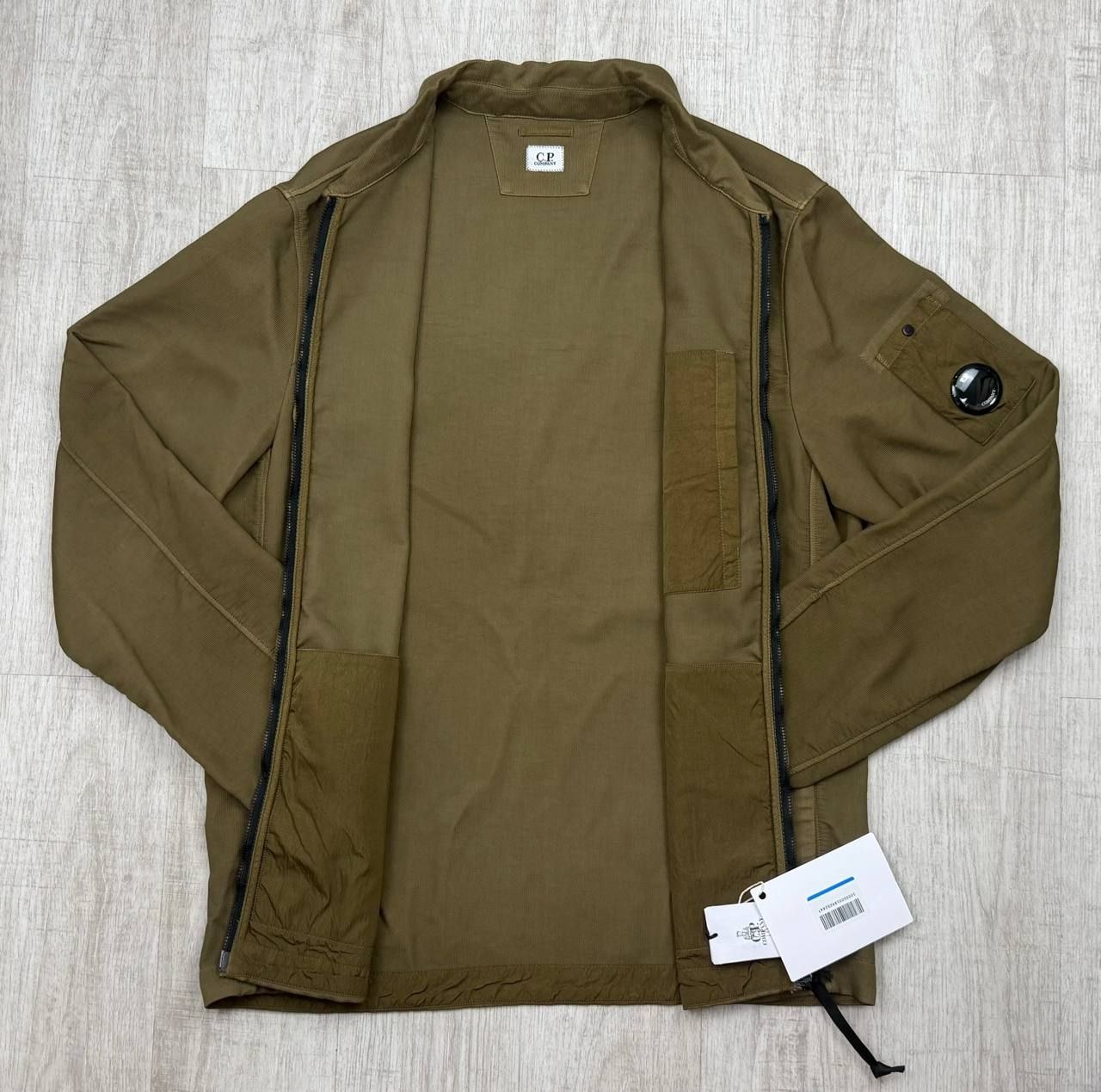 Куртка - овершот C.P. Company Nylon Double Weave Zipped Overshirt