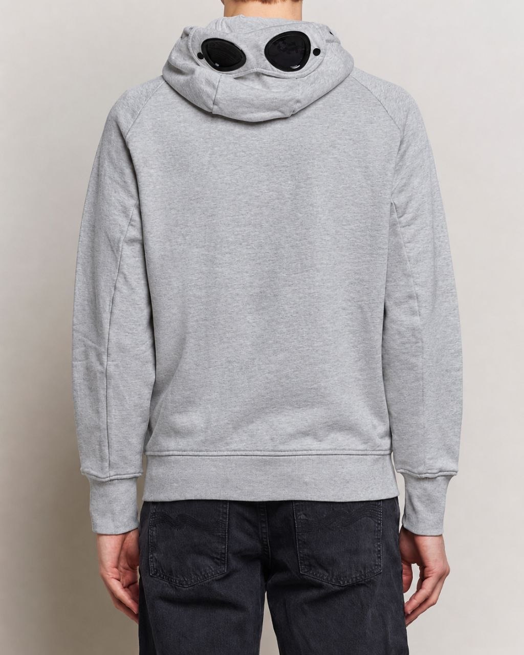 Толстовка худи C.P. Company Diagonal Raised Fleece Goggle Zipped Hoodie