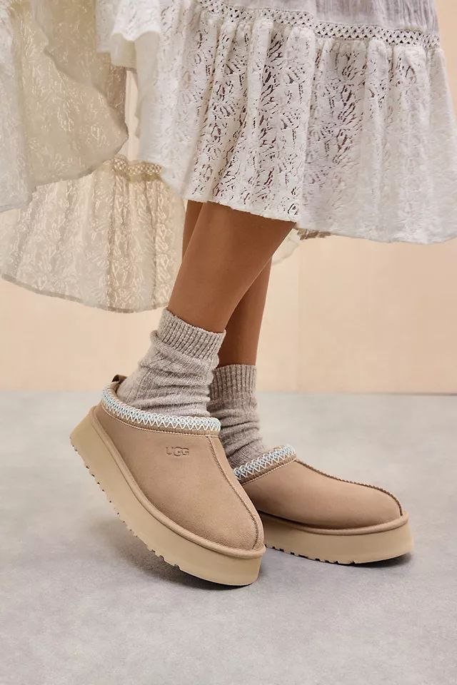 Женские угги ботинки UGG Original Tazz II Slippers Sand