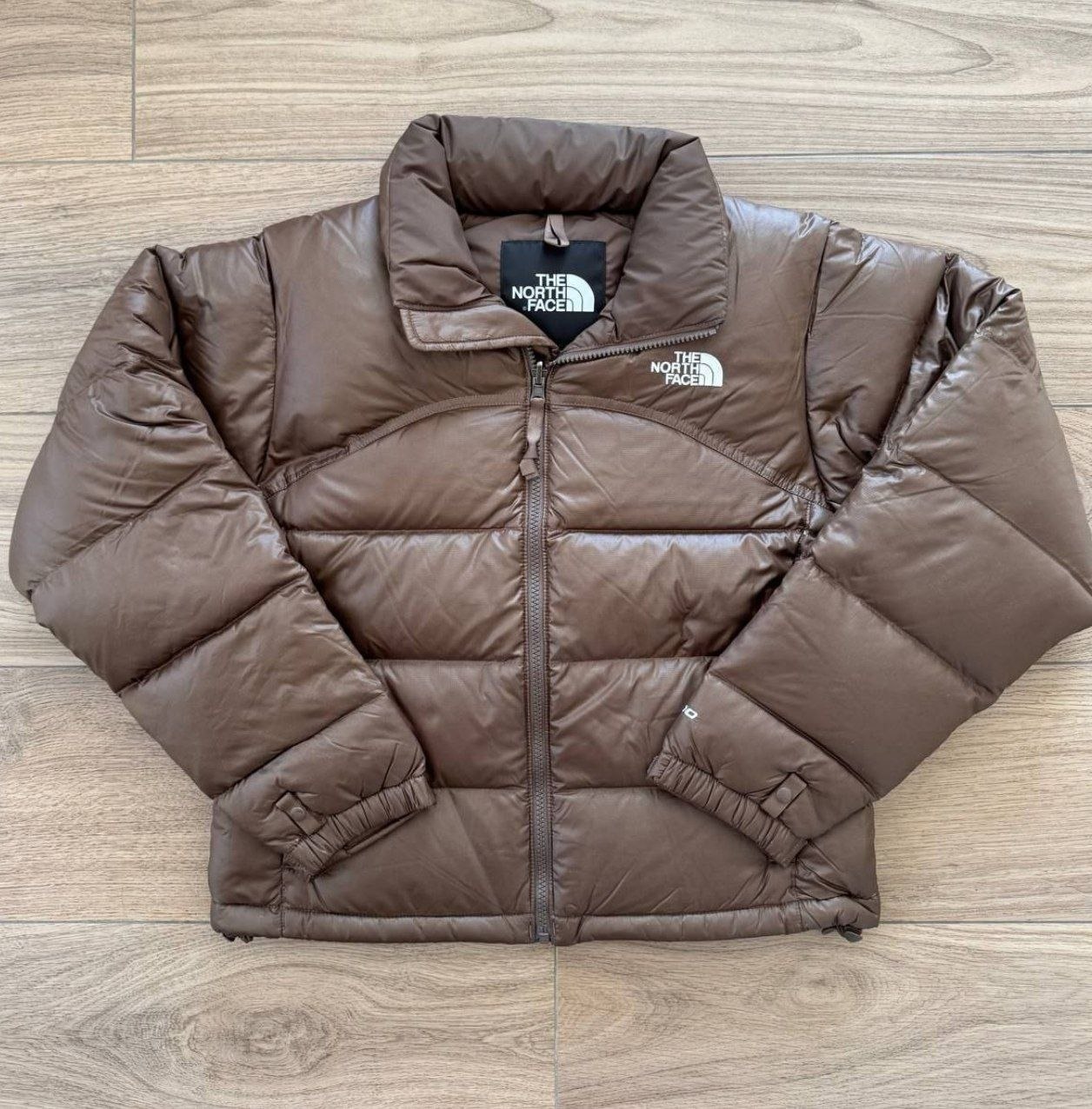 Женская куртка пуховик The North Face 2000 Retro Nuptse Jacket 'Smokey Brown'