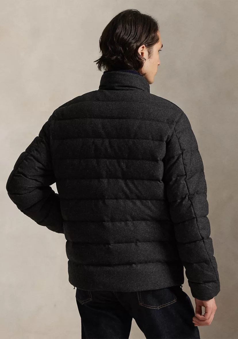 Куртка пуховик Polo Ralph Lauren The Colden Herringbone Down Jacket