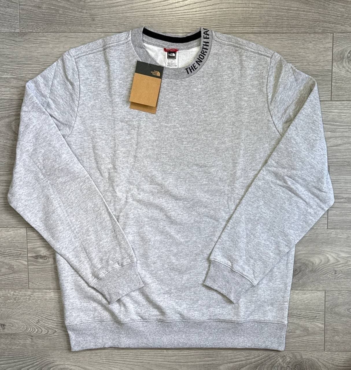 Свитшот толстовка The North Face M Zumu Crew FL 'Light Grey'