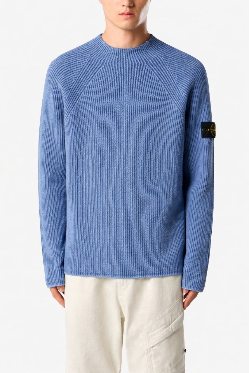 Свитер Stone Island Vanisé Full Rib Mock Neck Sweater