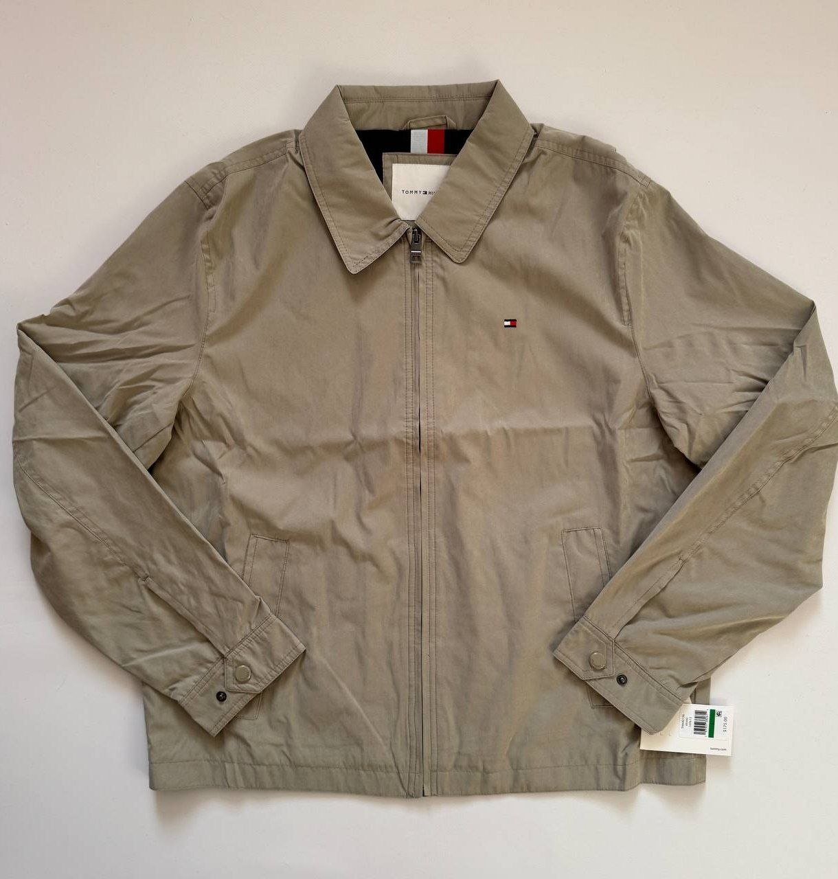 Куртка Tommy Hilfiger Wind Resistant Golf Jacket 'Khaki'