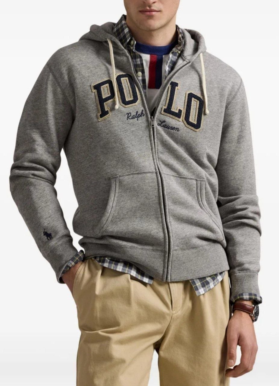 Худи толстовка Polo Ralph Lauren Logo Fleece Full Zip Hoodie
