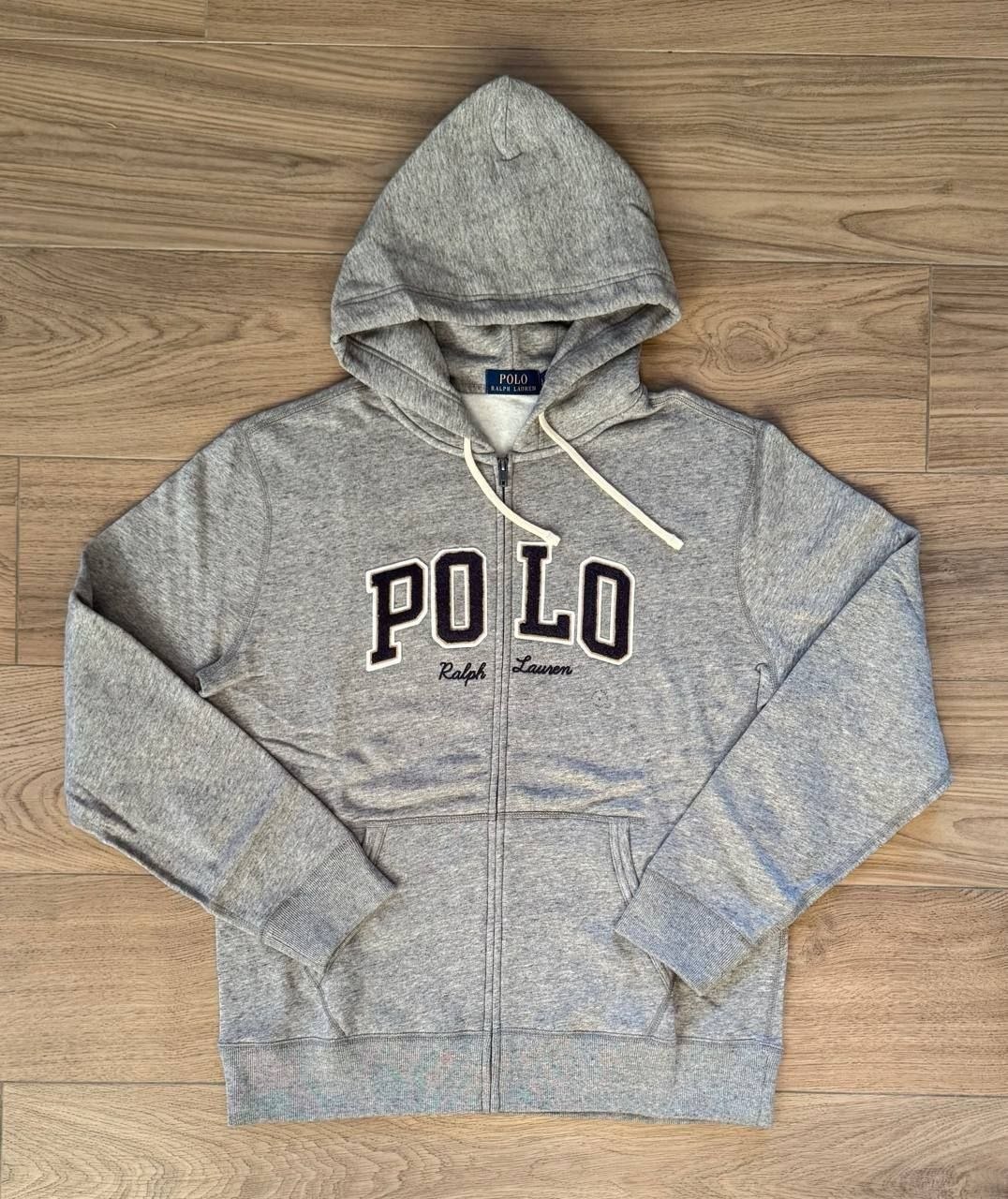 Худи толстовка Polo Ralph Lauren Logo Fleece Full Zip Hoodie