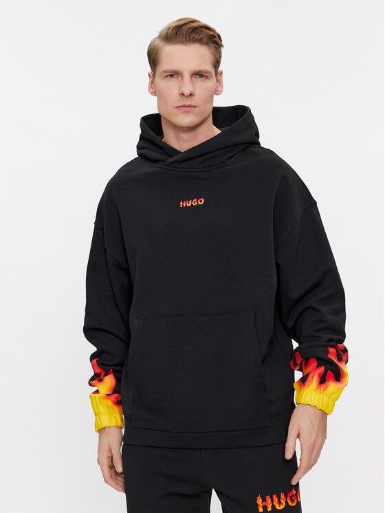 Худи толстовка HUGO Droma Cotton Terry Hoodie