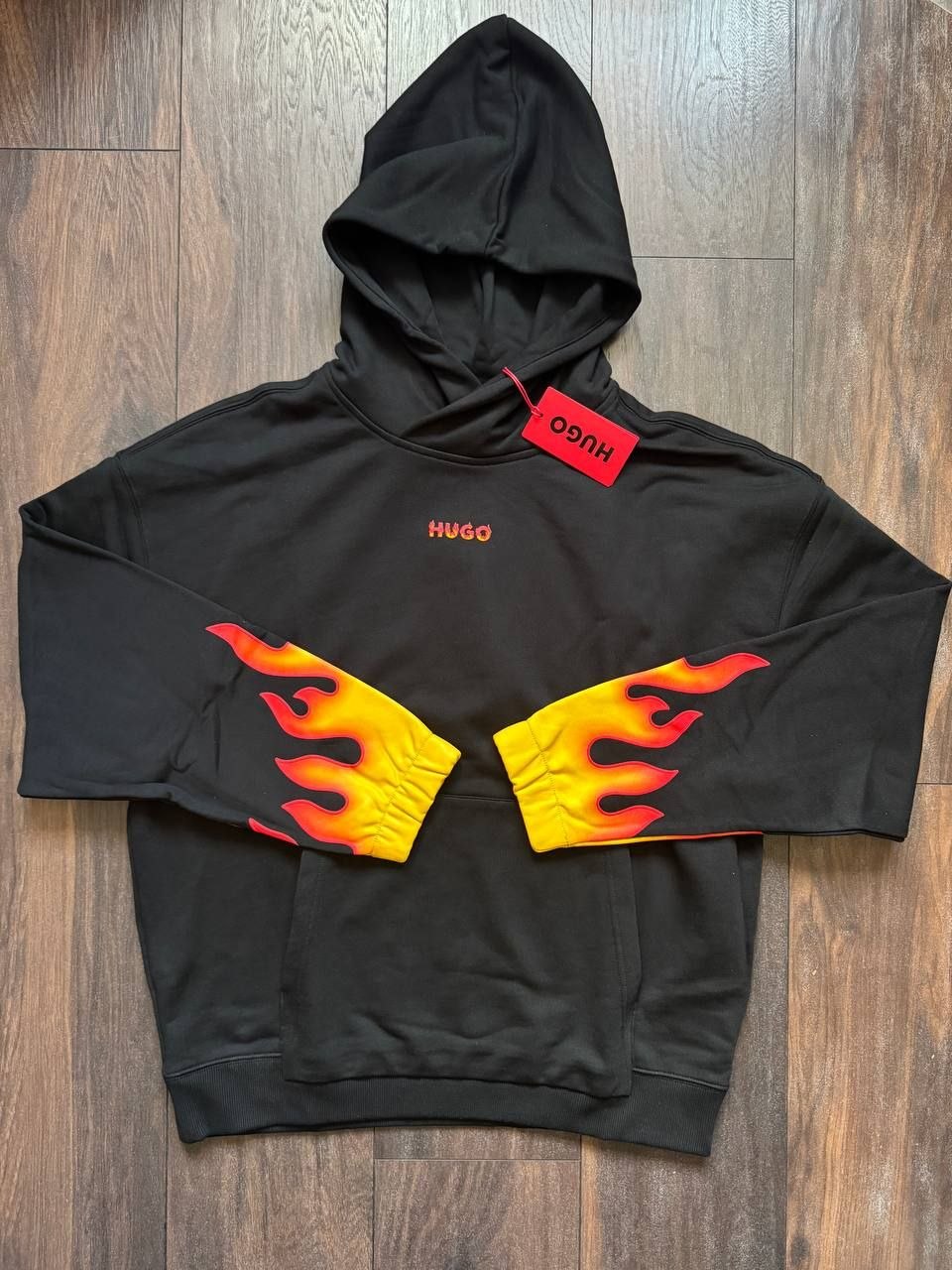 Худи толстовка HUGO Droma Cotton Terry Hoodie