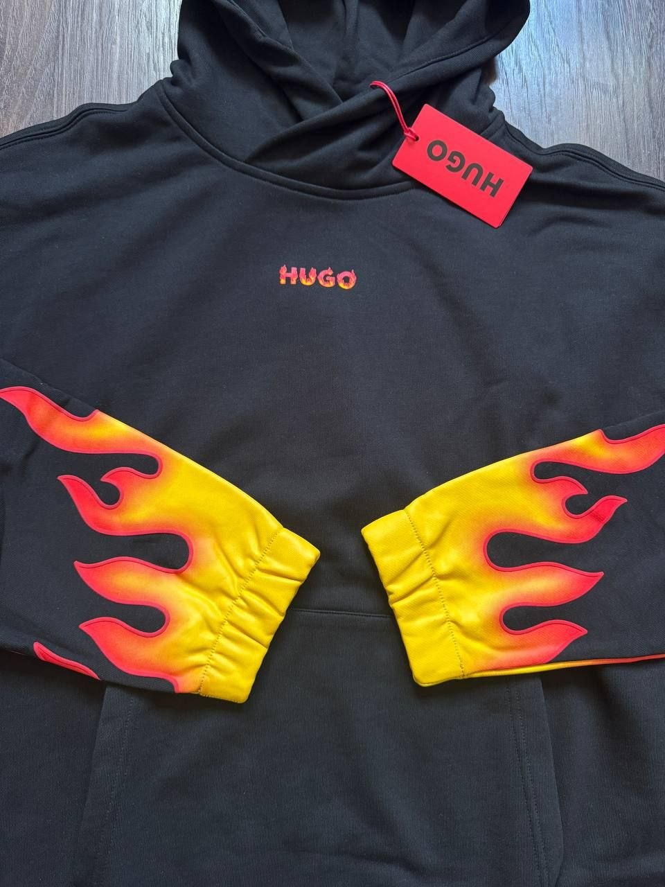 Худи толстовка HUGO Droma Cotton Terry Hoodie