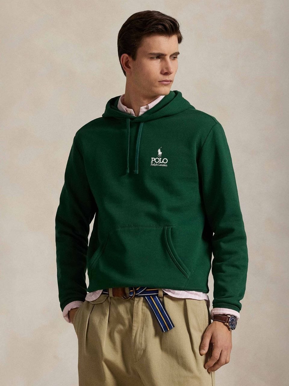 Худи толстовка Polo Ralph Lauren Embroidered Logo Fleece Hoodie