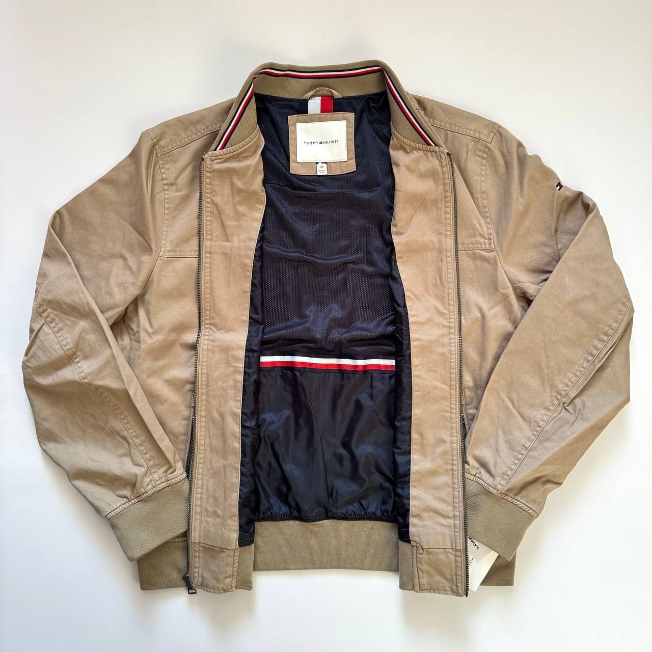 Куртка бомбер Tommy Hilfiger Men's Cotton Bomber Jacket 'Camel'