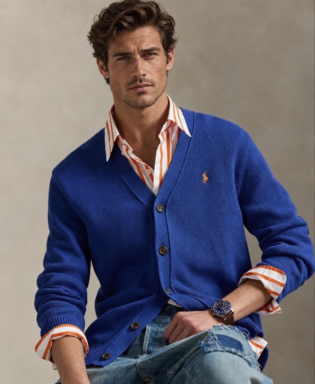 Кардиган Ralph Lauren Cotton V-Neck Cardigan
