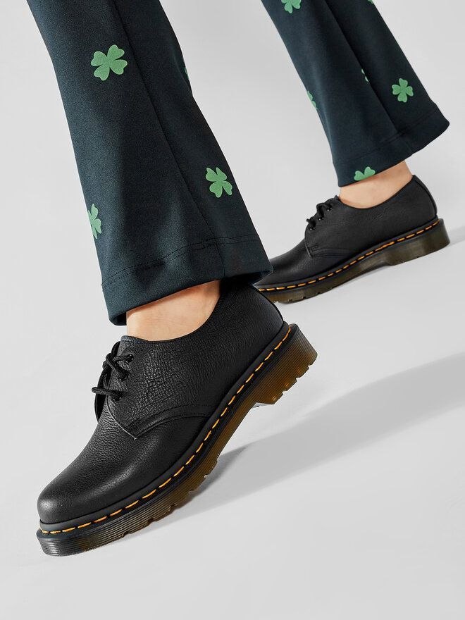 Женские туфли Dr. Martens 1461 Virginia Leather Oxford Shoes 'Black'