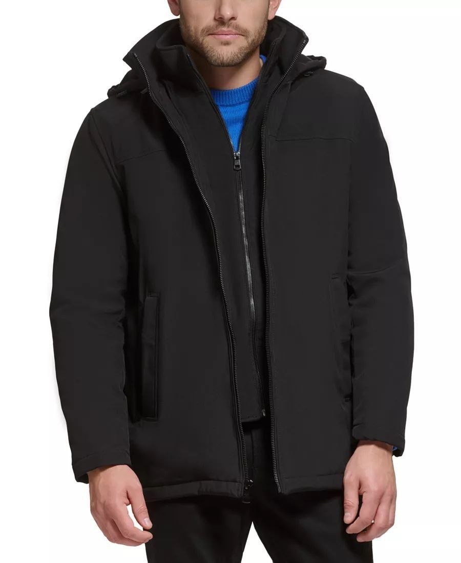 Куртка утепленная Calvin Klein Infinite Stretch Jacket With Polar Fleece Lined Bib