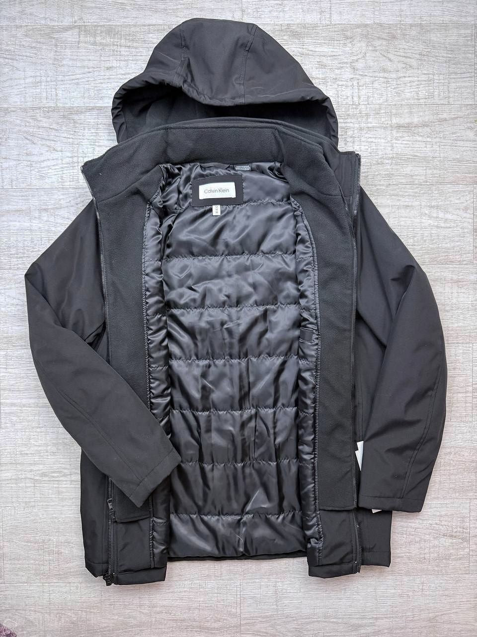 Куртка утепленная Calvin Klein Infinite Stretch Jacket With Polar Fleece Lined Bib