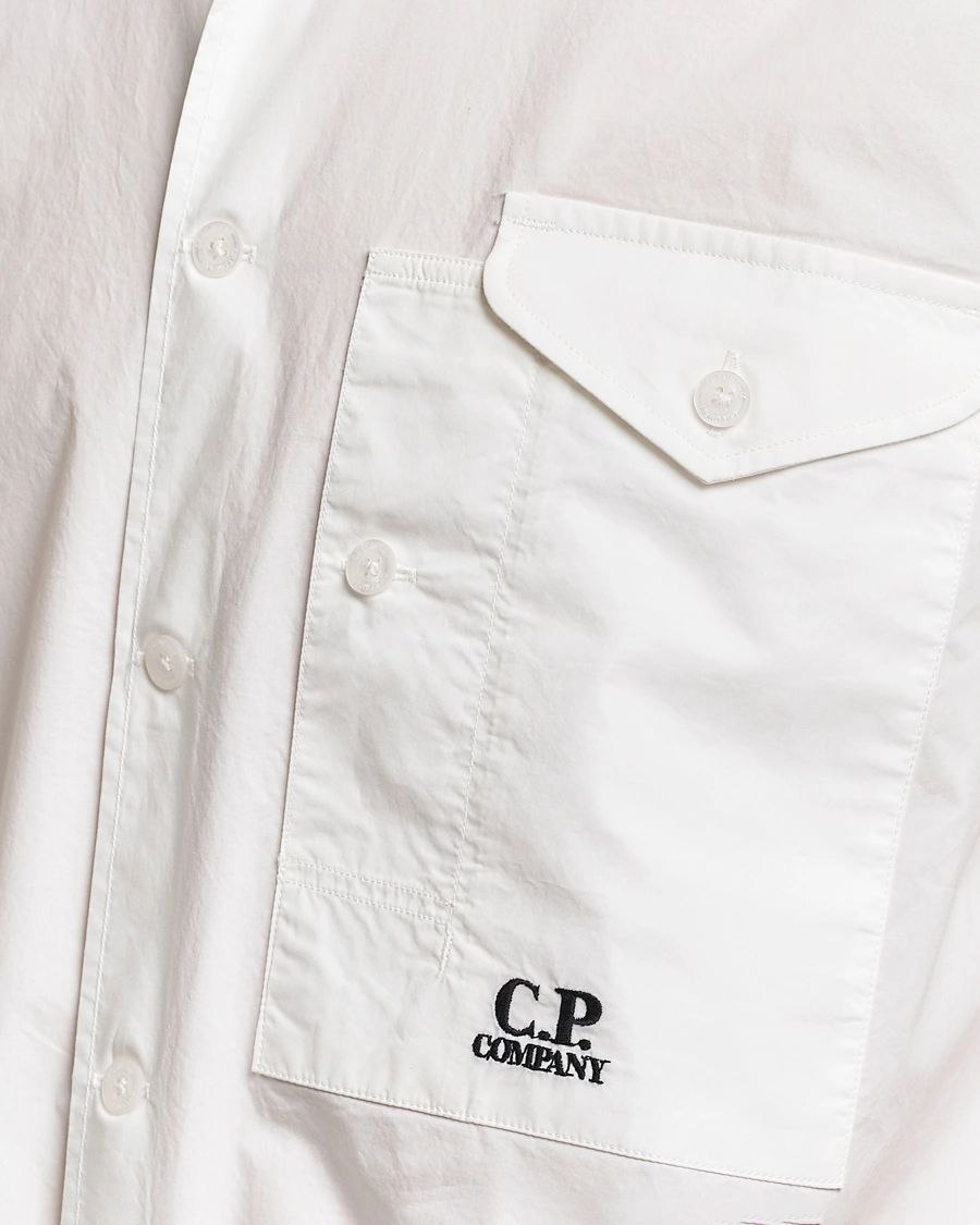 Рубашка C.P. Company Poplin Pocket Short Sleeve Shirt