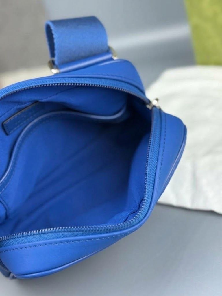 Сумка GUCCI GG Rubber Effect Leather Shouder Bag