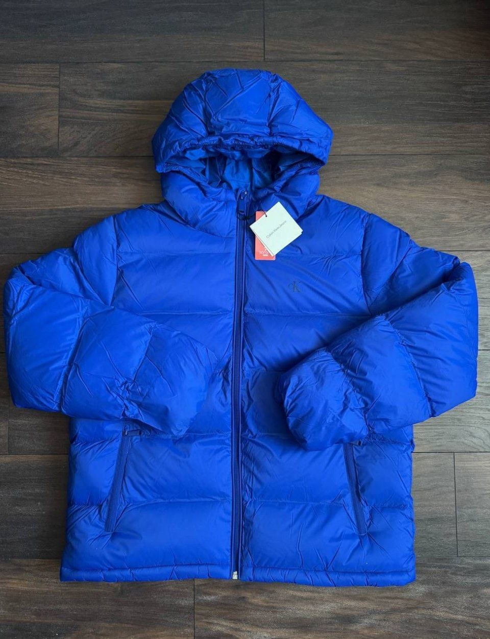 Куртка пуховик Calvin Klein Jeans Nylon Hooded Puffer Jacket