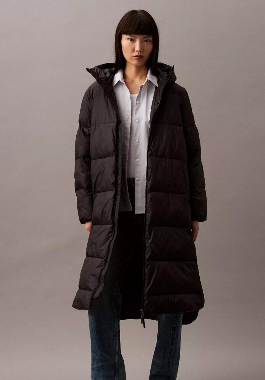 Женская утепленная куртка Calvin Klein Hooded Puffer Jacket