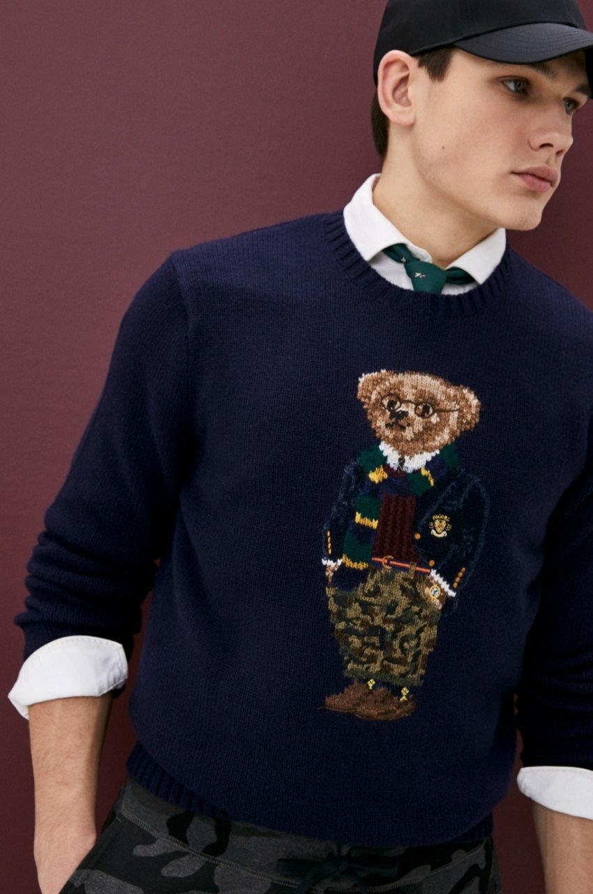 Свитер джемпер Ralph Lauren Polo Heritage Icon Bear Sweater