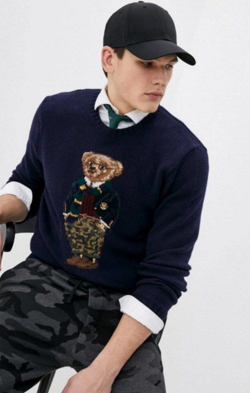 Свитер джемпер Ralph Lauren Polo Heritage Icon Bear Sweater