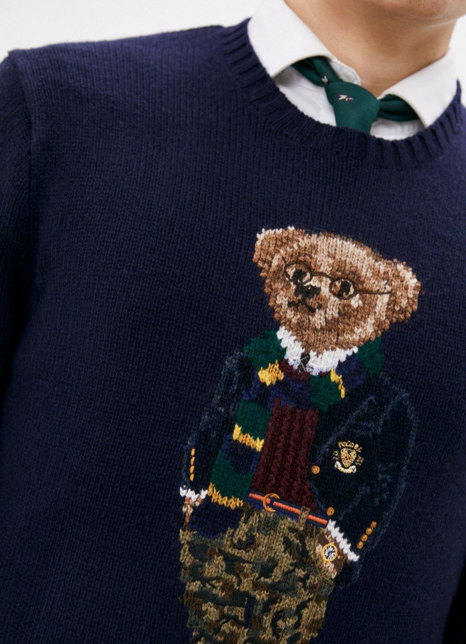 Свитер джемпер Ralph Lauren Polo Heritage Icon Bear Sweater