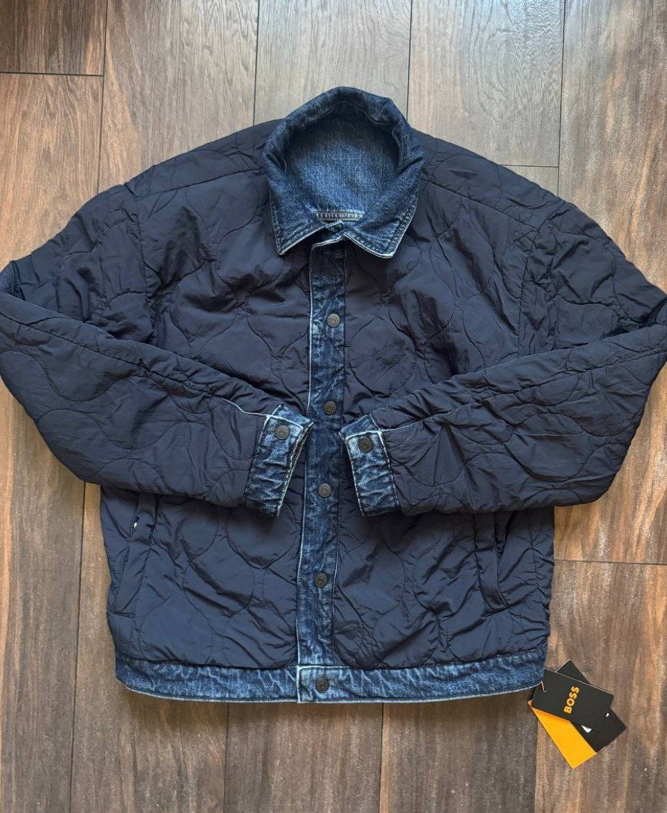 Куртка Boss Orange Letaco Denim Jacket 'Mix Blue'