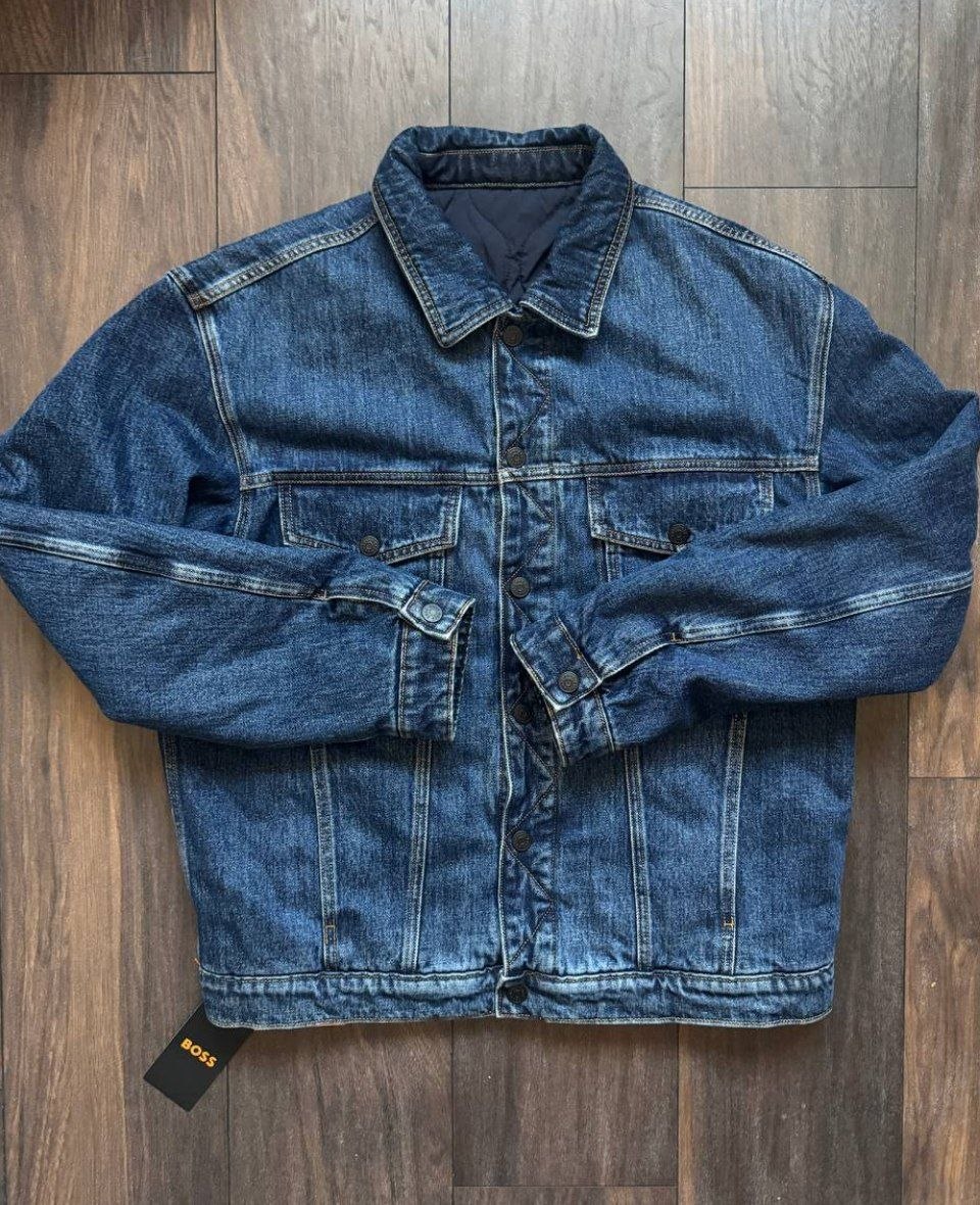 Куртка Boss Orange Letaco Denim Jacket 'Mix Blue'