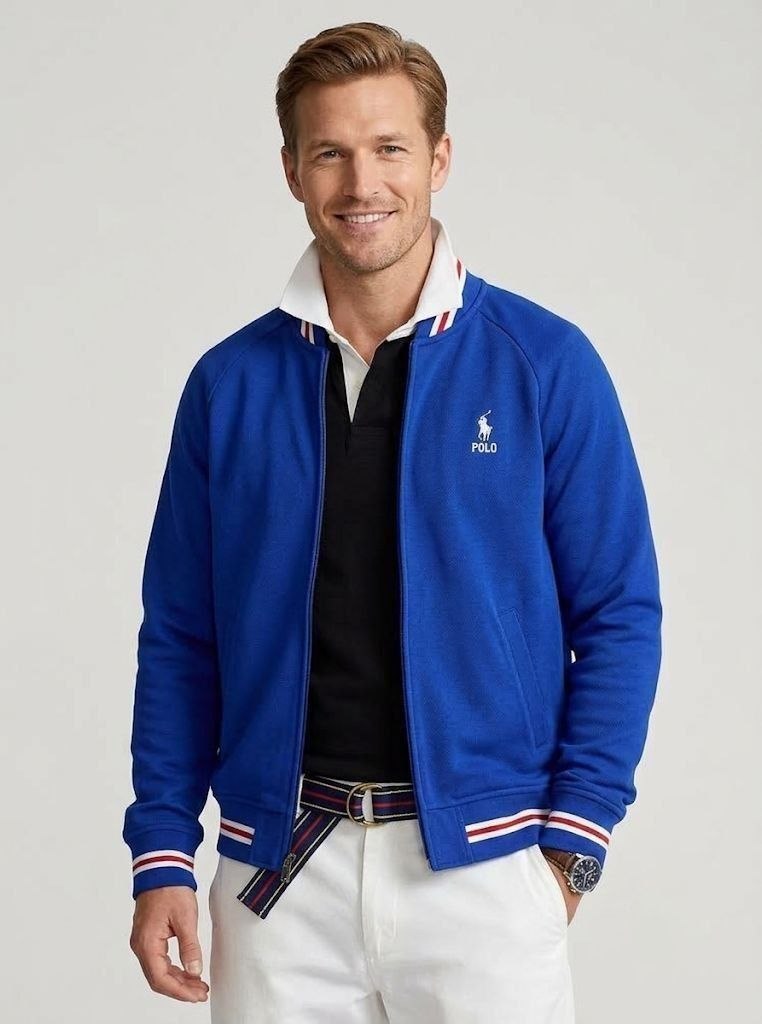 Олимпийка бомбер Polo Ralph Lauren Zip Bomber Jacket