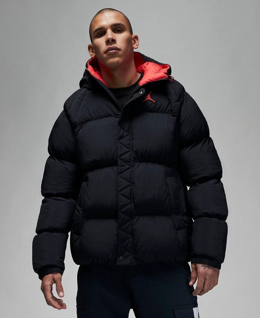 Куртка пуховик Jordan Essential Puffer Jacket 'Black'