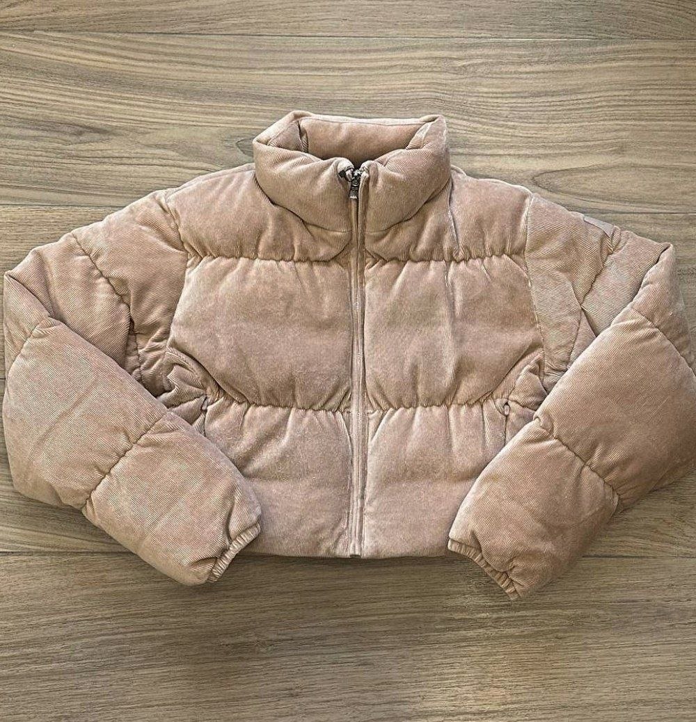 Куртка пуховик Alo Yoga Micro Corduroy Dreamy Puffer