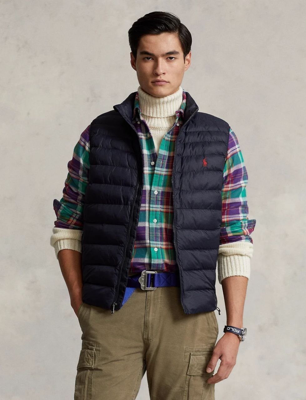 Жилет Polo Ralph Lauren Packable Quilted Terra Vest 'Navy'