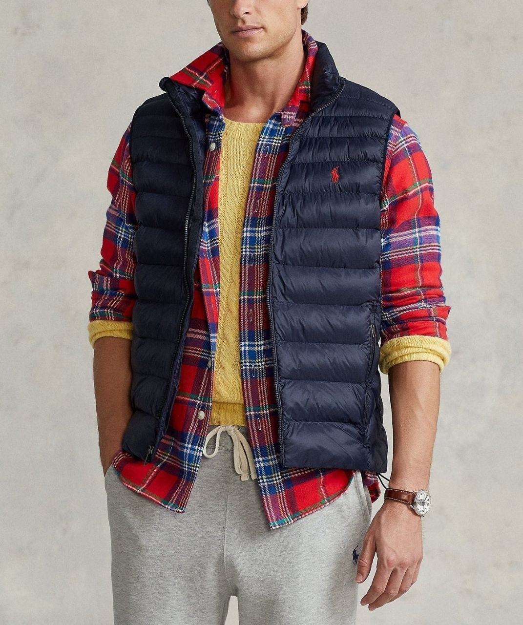 Жилет Polo Ralph Lauren Packable Quilted Terra Vest 'Navy'